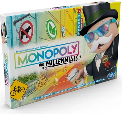 Produktbild von Hasbro Monopoly für Millennials