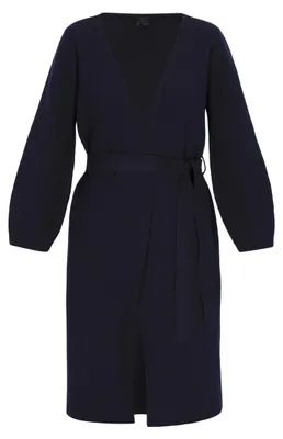 Image de Gilet en tricot pour femmes Baradello - bleu, taille M/L