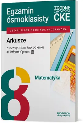 Zdjęcie produktu dla Egzamin ósmoklasisty 2026. Arkusze. Matematyka