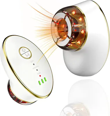 Produktbild von Schönheitsgerät, 3-in-1 Rotlicht-Hautstraffungsgerät – Lymphdrainage, Gesichtskonturierung, Doppelkinnentfernung