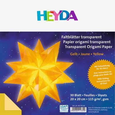 Immagine prodotto di 5XHeyda 204875566 Faltbl.trans20x20ge