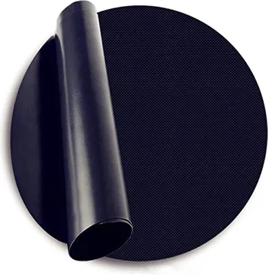 Produktbild von BBQ Grillmatten mit Antihaft Beschichtung zum Grillen für Gasgrill Holzkohle Lebensmittelkonform (40cm Rund x3)