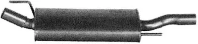 Produktbild von IMASAF 71.37.07 Endschalldämpfer für VW GOLF III (1H1) Auspuff