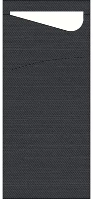 Immagine prodotto di Duni Sacchetto® Tissue 8,5 x 19 cm bianco/nero, 100 pezzi