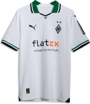 Produktbild von PUMA Borussia Mönchengladbach Heimtrikot 2023/2024 puma white-power green 3XL