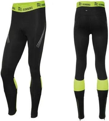 Produktbild von crivit PRO Herren Funktionshose, Running, Größe S (44/46), reflektierende Elemente