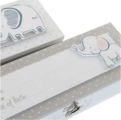 Obrázok produktu pre Dekoratívna krabica DKD Home Decor Kov MDF Drevo (24 x 8 x 6 cm) (2 ks)