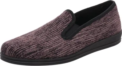 Produktbild von Rohde Herren Pantoffel Slipper weicher Genuacord Komfortweite Lillestrom 2614, Größe:41 EU, Farbe:Grau