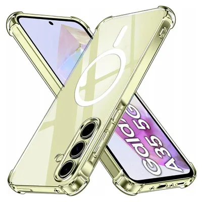 Zdjęcie produktu dla Techsuit Shockproof MagSafe Etui do Samsung Galaxy A35 5G - przezroczyste