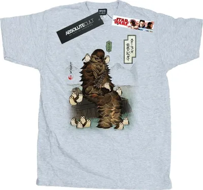 Produktbild von Star Wars - "The Last Jedi" T-Shirt für Herren BI46999 (XXL) (Grau)