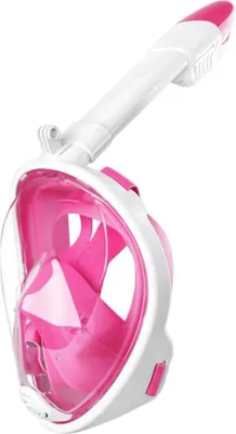 Obrázok produktu pre RealG RC-K-1758 Celoobličejová šnorchlovací maska L/XL, růžovo-bílá