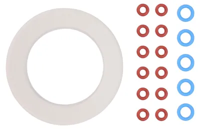 Produktbild von Gruppenkopfdichtung mit O-Ringen, passend für Breville BES900 920 980 990 Kaffeemaschinen, Silikonringdichtungen, Wartungsset