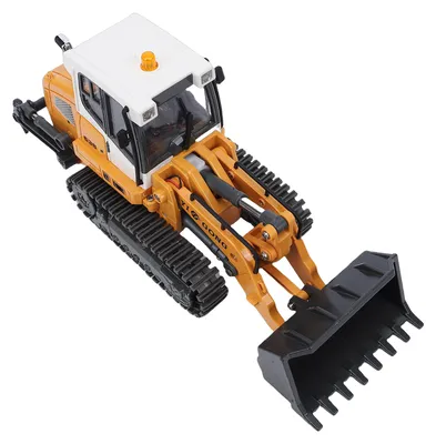 Obrázek produktu pro RC nakladač v měřítku 1:50 s LED osvětlením a zvukovými efekty, model stavebního stroje na dálkové ovládání, model nakladače v měřítku s dvojitými bateriemi a motorem N20S