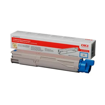 Produktbild von OKI 43459331, 2500 Seiten, Cyan, 1 Stück(e)