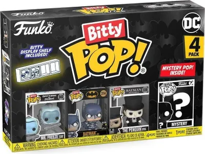 Obrázok produktu pre Funko Bitty POP! DC Batman Mr. Freeze 2cm 4pak