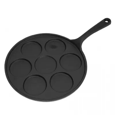 Produktbild von Kinghoff Gusseisenpfanne für Pfannkuchen, Pfannkuchen, 23 cm KH1263