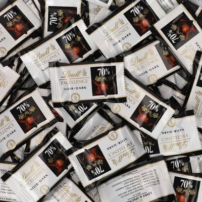 Produktbild von Lindt Excellence Mini Täfelchen 70% Cacao Edelbitter 200er