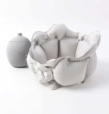Imagen del producto de Almohada ergonómica inflable para el cuello, ligera, de color , ideal para viajes en avión