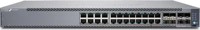 Zdjęcie produktu dla Juniper EX4100-24P, Obsługa PoE, Możliwości montowania w stelażu, 1U
