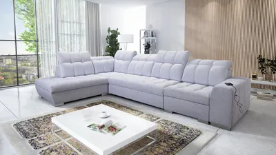 Produktbild von L-förmiges Sofa Eckcouch PAGANI XI Schlaffunktion Farbe wählbar