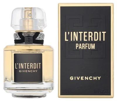 Produktbild von Givenchy L'Interdit Parfum, Frauen, 35 ml, Spray, Ingwer, Birne, Jasmin, Mimose, Orangenblüte, Tuberose, Balsamisch, Patschuli, Vetiver