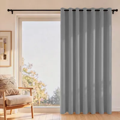 Obrázok produktu pre Záves, deliaci prvok, nepriehľadný, termoizolačný, sivý, rozmer 213 x 203 cm