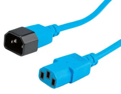 Immagine prodotto di Secomp 19.08.1522 cavo di alimentazione Blu 1,8 m Accoppiatore C14 Accoppiatore C13