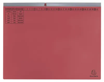 Produktbild von Exaflex Hängehefter H-links 1 rot