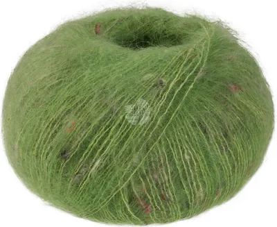 Produktbild von Lana Grossa - Natural Superkid Tweed 0633 apfelgrün