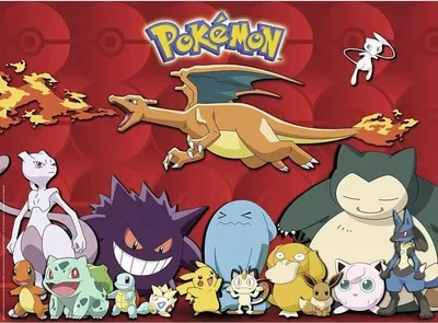 Obrázek produktu pro Puzzle, 100 XXL dílků, oblíbené motivy Pokémon Ravensburger, krajina a příroda, od 6 let