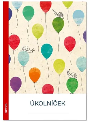 Produktbild von OPTYS Úkolníček A6, 20 listů, Balónky