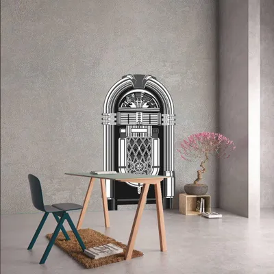 Retro-Jukebox – Decords Wandtattoo, Produktansicht 1