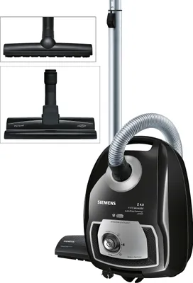 Produktbild von Siemens VSZ4GMJUBI, 600 W, Zylinder-Vakuum, Trocken, Staubbeutel, 4 l, 75 dB