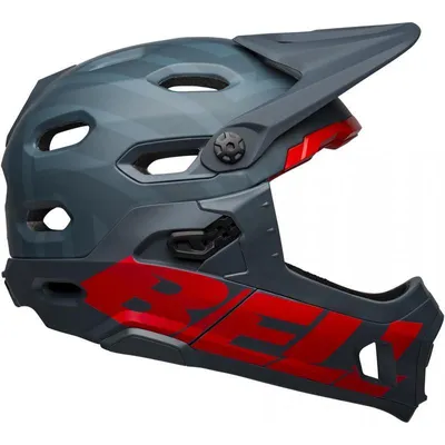 Obrázok produktu pre Bell Helmets Super DH Spherical, Celotvárová prilba, Zapuzdrená konštrukcia, Priezor prilby, Matný