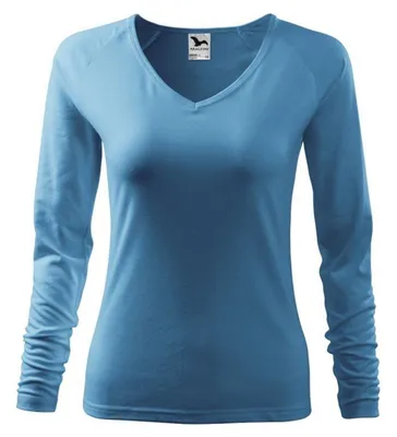 Produktbild von Malfini - "Elegance" T-Shirt für Damen, Langärmlig PP12409 (M) (Hellblau)