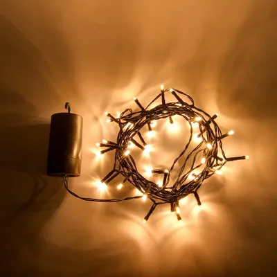 Obrázok produktu pre Batériové LED osvetlenie, teplá biela, 5,2 m, IP44