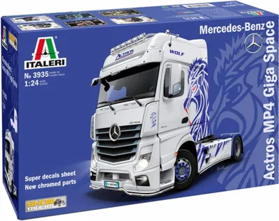 Produktbild von Model Kit truck 3935 - Mercedes-Benz ACTROS MP4 Giga Space (1:24)