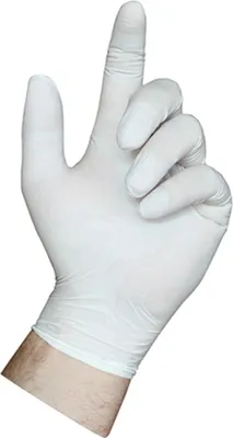 Produktbild von HYGONORM unisex Einmalhandschuhe SAFE FIT weiß Größe L 200 St.