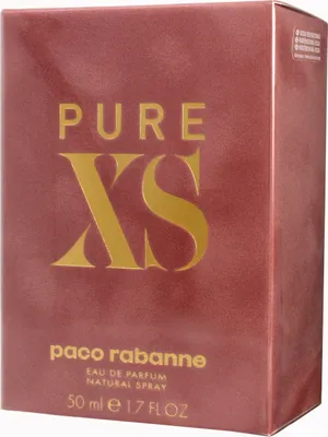 Zdjęcie produktu dla Rabanne Pure XS For Her, Kobiety, 50 ml, Butelka jednorazowa, Spray, ALCOHOL DENAT., PARFUM (FRAGRANCE), AQUA (WATER), LINALOOL, BENZYL SALICYLATE, ETHYLHEXYL..., 1 szt.
