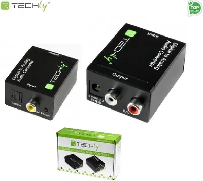 Zdjęcie produktu dla Techly IDATA SPDIF-3, Multiconnection, RCA, Czarny