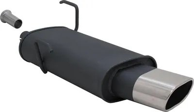 Zdjęcie produktu dla Sportowy układ wydechowy Novus do Peugeot 206 135x75mm z tylnym tłumikiem ABE