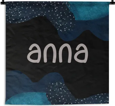 Produktbild von MuchoWow® Wandteppich Wandbehang Anna - Pastell - Mädchen 150x150 cm Tapisserie Dekoration Wandtuch - Wohnaccessoires - Modernes