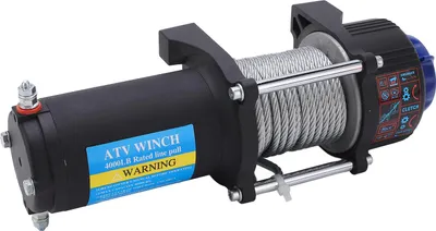 Obrázek produktu pro Elektrický naviják z nerezové oceli, 4000 lb, 12 V, s bezdrátovým dálkovým ovládáním pro ATV, UTV, terénní vozidla