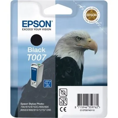 Produktbild von Epson T007 Black Ink Cartridge - Retail Pack (untagged)