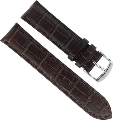 Produktbild von Festina | Uhrenarmband Leder Krokoprägung braun 22mm | F16823 F20426