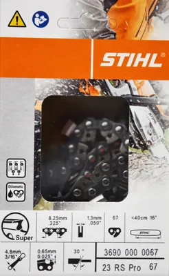 Produktbild von STIHL Sägekette RS Pro Rapid Super .325" 1,3mm TG 67 (Makita Dolamr Husqvarna)
