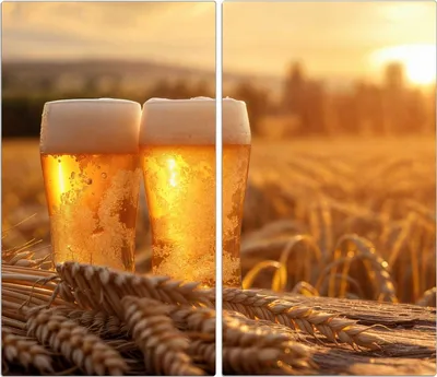 Produktbild von Spritzschutz Herdabdeckplatte Schneidebrett aus Glas Sonnenuntergangsbecher 2-Teilig (60x52cm)