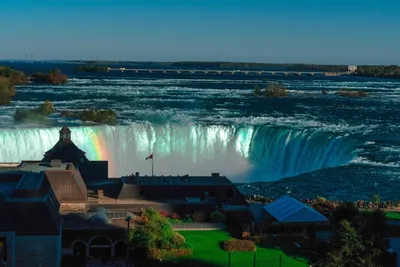 Produktbild von hansepuzzle 20772 - Niagara-Fälle Puzzle, 2000 Teile, Natur, 90,0 x 60,0cm mit hochwertiger Aufbewahrung, Kartonbox und wiederverschließbarem Beutel