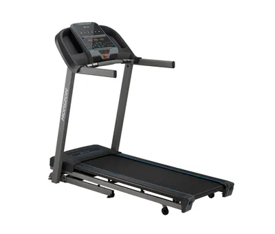 Zdjęcie produktu dla Bieżnia elektryczna składana TR 5.0 Horizon Fitness oferuje wystarczająco dużo miejsca na ambitne treningi