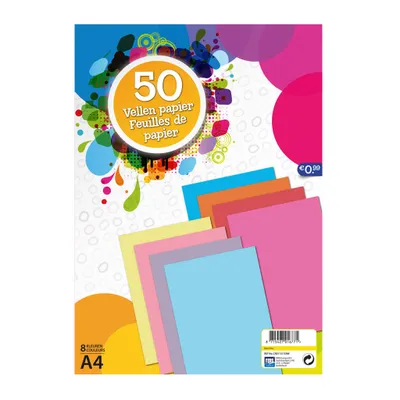 Immagine prodotto di Carta colorata A4 Basic 50 fogli